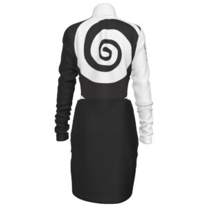 Spiral Women’s Waist Hollow Hip Dress