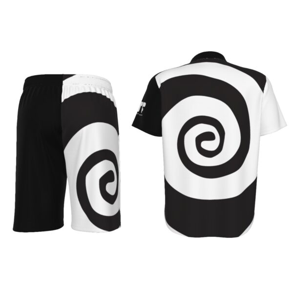 Spiral Rabbit Men's Short Sleeve Shirt Set - Image 2