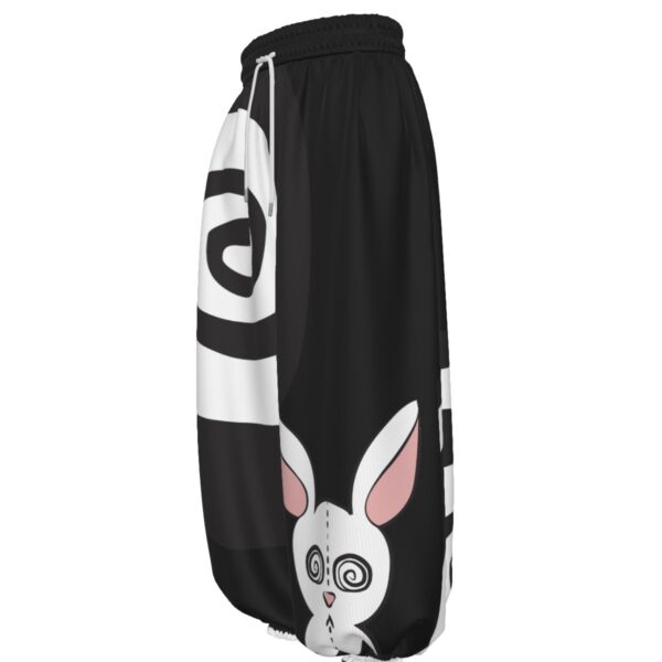Spiral Rabbit Unisex Lantern Pants - Image 4
