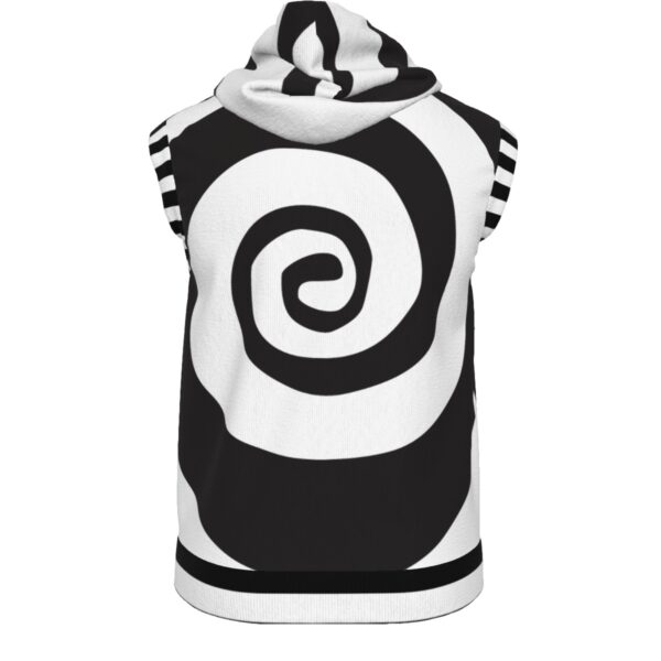 Spiral Unisex Hooded Vest | 310GSM Cotton - Image 2