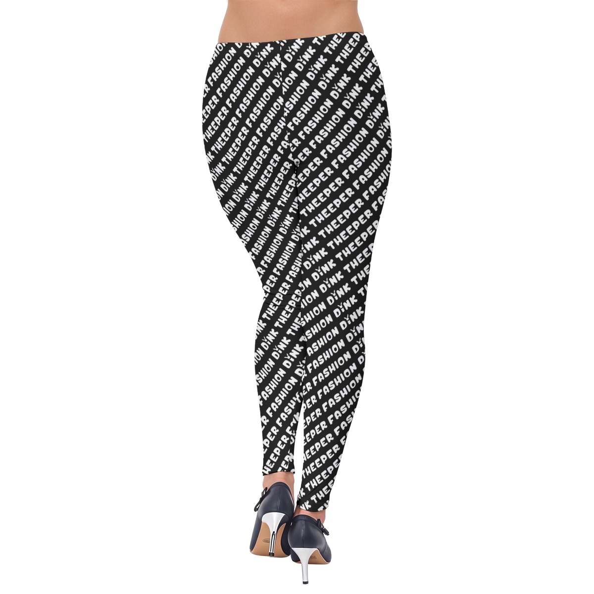Dink Theeper Fashion Women's High-Stretch Leggings - Image 2