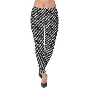Dink Theeper Fashion Women’s High-Stretch Leggings